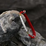 Tibetan Buddhist Auspicious Red String Bracelet - Image 3