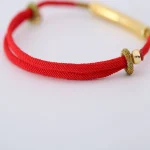 Tibetan Buddhist Auspicious Red String Bracelet - Image 7