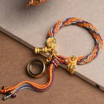 BTibetan Om Mani Padme Hum Dreamcatcher Luck Colorful Reincarnation Knot String Bracelet - Image 5