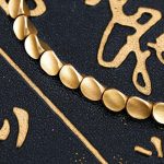 Handmade Tibetan Copper Bead Bracelet - Image 2
