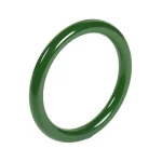 Cyan Jade Longevity Blessing Bangle Bracelet - Image 6