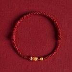 925 Sterling Silver Handcrafted Koi Fish Wealth-Attracting Braided Cord Bracelet