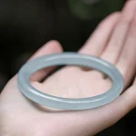 Natural Aquamarine Serenity Bangle Bracelet - Image 8