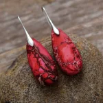 Emperor Stone Healing Crystal Earrings - Image 5