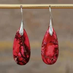 Emperor Stone Healing Crystal Earrings - Image 7