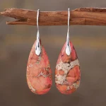 Emperor Stone Healing Crystal Earrings - Image 8