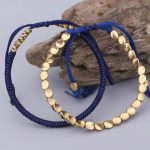 3 PCS Tibetan Copper Beads Healing Protection Luck Bracelet Set - Image 3