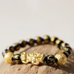 Feng Shui PiXiu Obsidian Attract Wealth Bracelet - Image 8