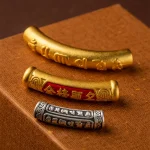 999 Sterling Silver Tibet Handmade Om Mani Padme Hum Fu Character TopRank Character Luck Braided Bracelet - Image 10