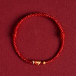 925 Sterling Silver Handcrafted Koi Fish Wealth-Attracting Braided Cord Bracelet - Image 3