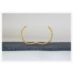 Cyan Jade Copper Auspicious Clouds Calm Healing Bracelet Bangle - Image 7