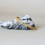 Cyan Jade Copper Auspicious Clouds Calm Healing Bracelet Bangle - Image 5
