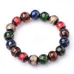Colorful Liuli Glass Bead Luck Bracelet - Image 6