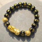 Feng Shui PiXiu Obsidian Attract Wealth Bracelet - Image 10