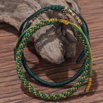 3 PCS Tibetan Copper Beads Healing Protection Luck Bracelet Set - Image 9