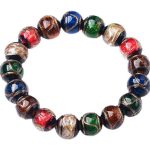 Colorful Liuli Glass Bead Luck Bracelet - Image 5