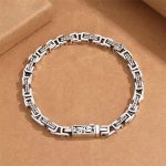 Dragon Om Mani Padme Hum Engraved Copper Luck Success Bracelet - Image 3