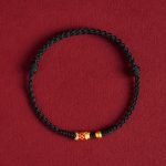 925 Sterling Silver Handcrafted Koi Fish Wealth-Attracting Braided Cord Bracelet - Image 7