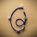 Handmade Tibetan Om Mani Padme Hum Carved Auspicious Amulet Double Wrap Rope Bracelet - Image 2
