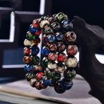 Colorful Liuli Glass Bead Luck Bracelet - Image 2