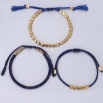 3 PCS Tibetan Copper Beads Healing Protection Luck Bracelet Set - Image 12