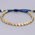 3 PCS Tibetan Copper Beads Healing Protection Luck Bracelet Set - Image 11