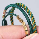 3 PCS Tibetan Copper Beads Healing Protection Luck Bracelet Set - Image 13