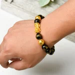 Feng Shui PiXiu Obsidian Attract Wealth Bracelet - Image 3