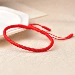 Tibetan Lucky 3 Combination Sets Red String Bracelet - Image 3