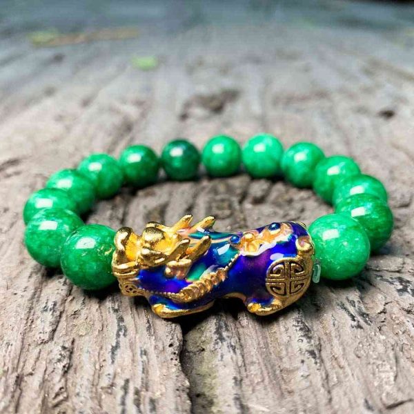 Feng Shui Pi Xiu Jade Protective Bracelet