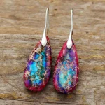 Emperor Stone Crystal Happiness Earrings - Image 6