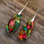 Emperor Stone Crystal Happiness Earrings - Image 10