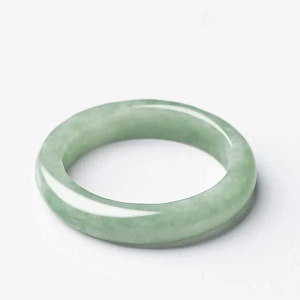 Natural Jade Prosperity Abundance Ring