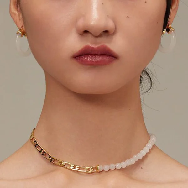 Women's Round Jade Fortune Attracting Earrings