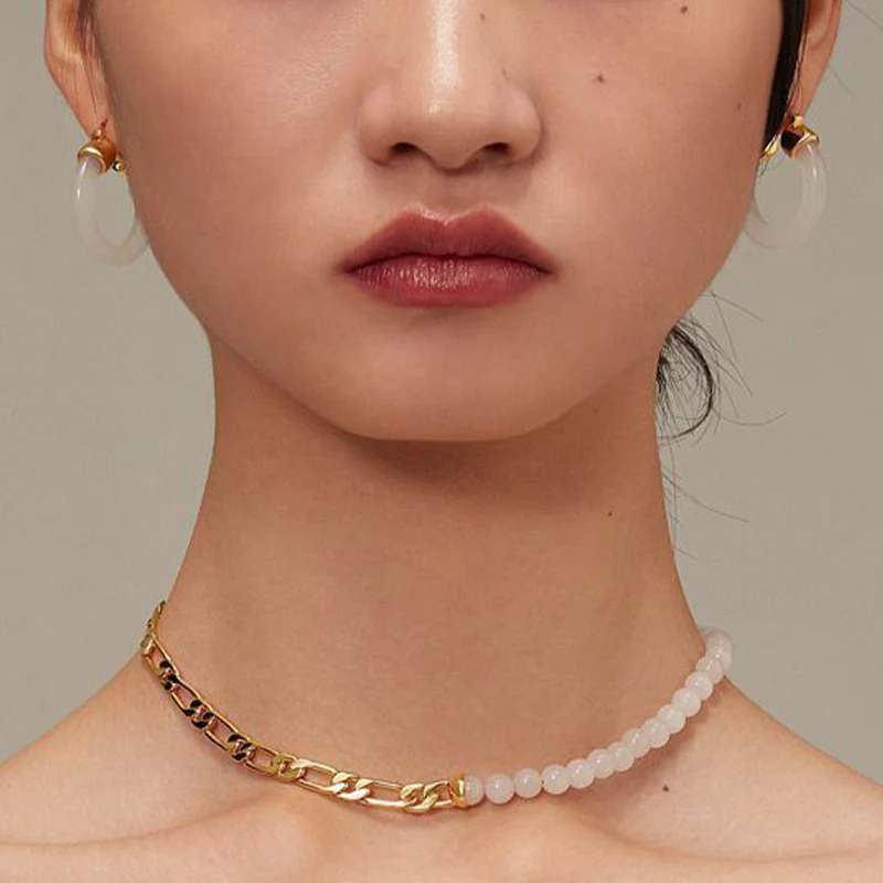 Women's Round Jade Fortune Attracting Earrings