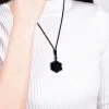 Black Obsidian Talisman Peace Protection Necklace