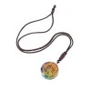 Chakra Orgonite Healing Cleansing Necklace