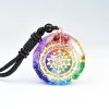 Chakra Orgonite Healing Cleansing Necklace