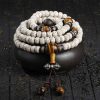 Tibetan Style 108 Beads Tiger Eye Stone Bodhi Mala Bracelet