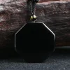 Yin Yang Black Obsidian Energy Healing Necklace