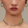 Women's Round Jade Fortune Attracting Earrings